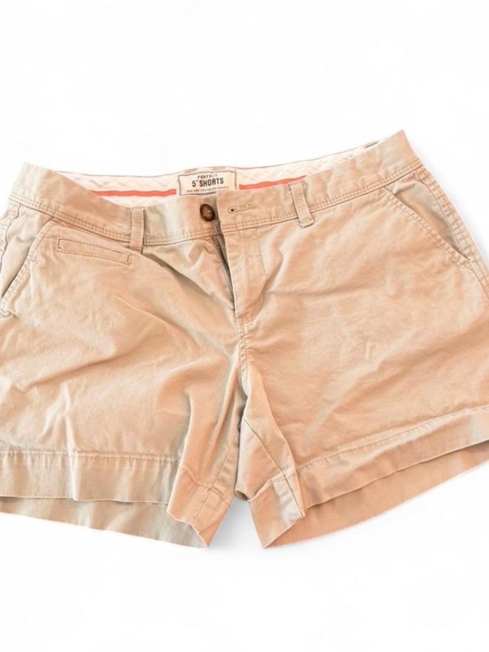 Old Navy Women's Khaki Chino Shorts - Neutral Tan